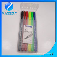 Fineliner Marker, Water Color Pen in PP Case Packing